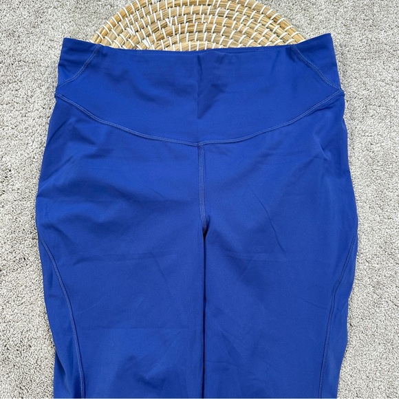 Lululemon Women’s Base Pace High-Rise Crop Leggings 23" in Symphony Blue Size 10 - Picture 3 of 16